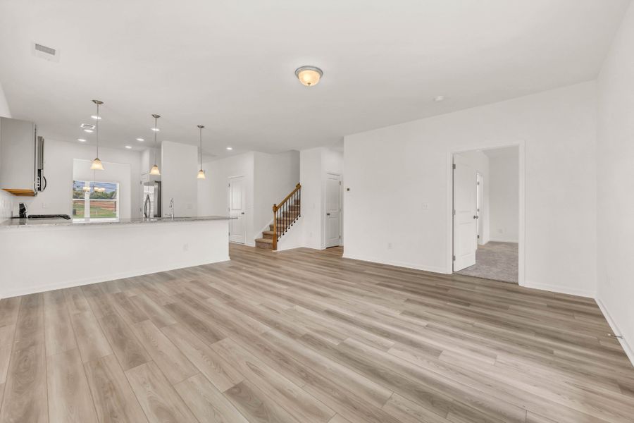 Spacious, unfurnished interior of a new home in The Oaks, Clarksville (Image 17). Spacious, unfurnished interior of a new home in The Oaks, Clarksville (Image 17).
