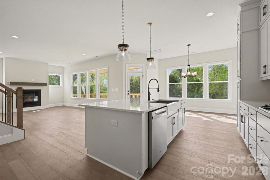 Furnished interior view inside a new home in Edmunds Farm, Clover (Image 14).