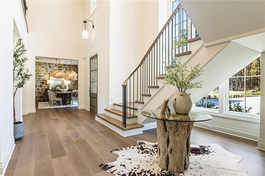 Furnished interior view inside a new home in , Roswell (Image 35). Furnished interior view inside a new home in , Roswell (Image 35).