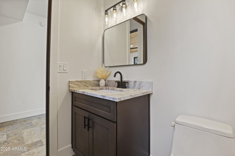 1/2 bath next to foyer 1/2 bath next to foyer