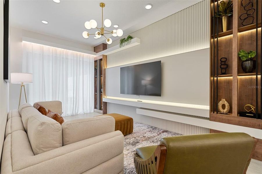 Furnished interior view inside a new home in , Orlando (Image 5).