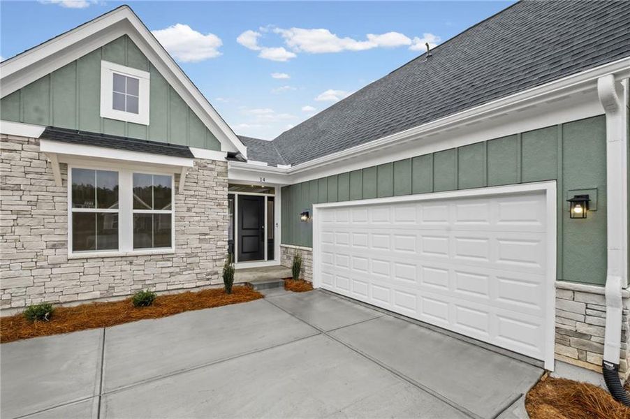 Exterior details and patio area of a home in Easton Park, Dallas (Image 3). Exterior details and patio area of a home in Easton Park, Dallas (Image 3).