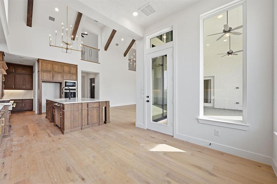 Furnished interior view inside a new home in Mustang Lakes, Celina (Image 12).