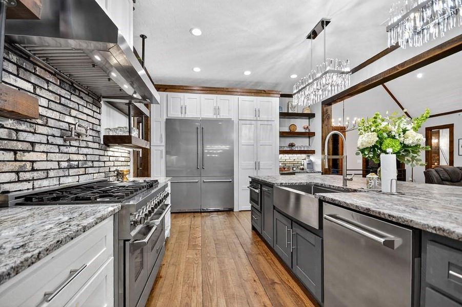Furnished interior view inside a new home in , Mineral Bluff (Image 66).