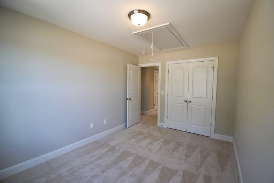 Representative unfurnished interior of a home built from the Cayman X by Keystone Homes NC in Trellises, High Point (Image 27).