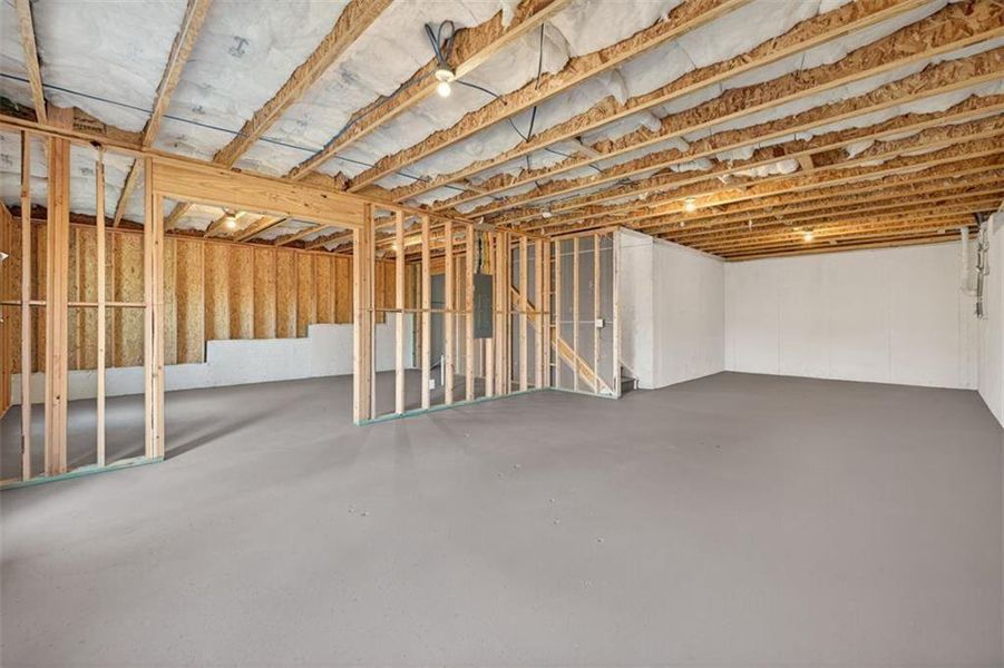 In-progress construction of a new home in Garrett Preserve, Douglasville, GA (Image 39).