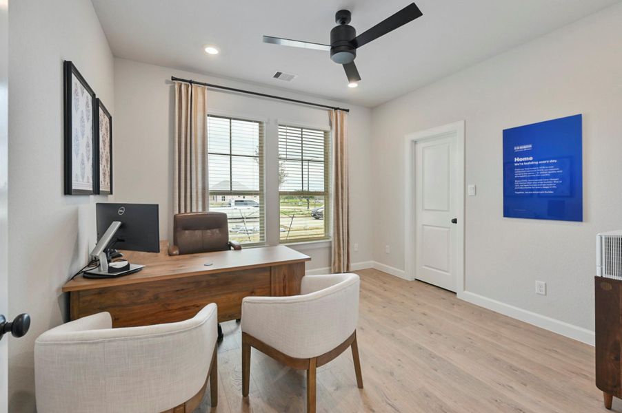 Furnished interior view inside a new home in Wellborn Settlement, College Station (Image 10). Furnished interior view inside a new home in Wellborn Settlement, College Station (Image 10).