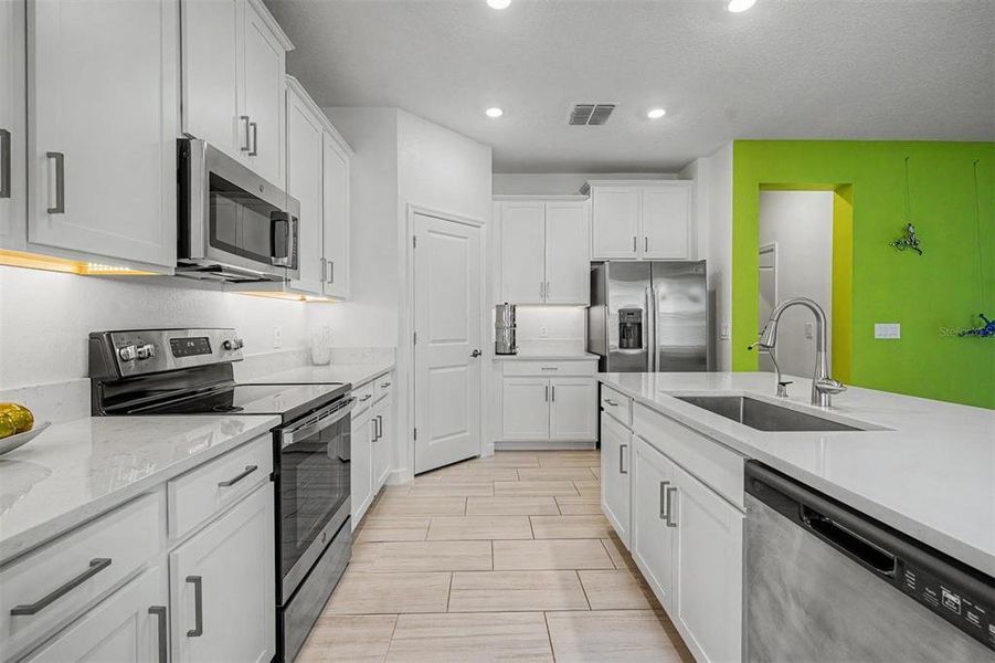 Furnished interior view inside a new home in Mirada Active Adult, San Antonio (Image 9).