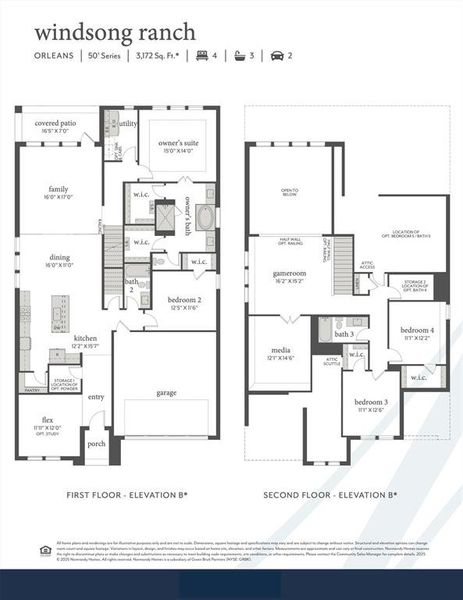 Wonderful entertaining spaces upstairs and down paired with cozy private spaces are the signature design feature of our Orleans plan!
