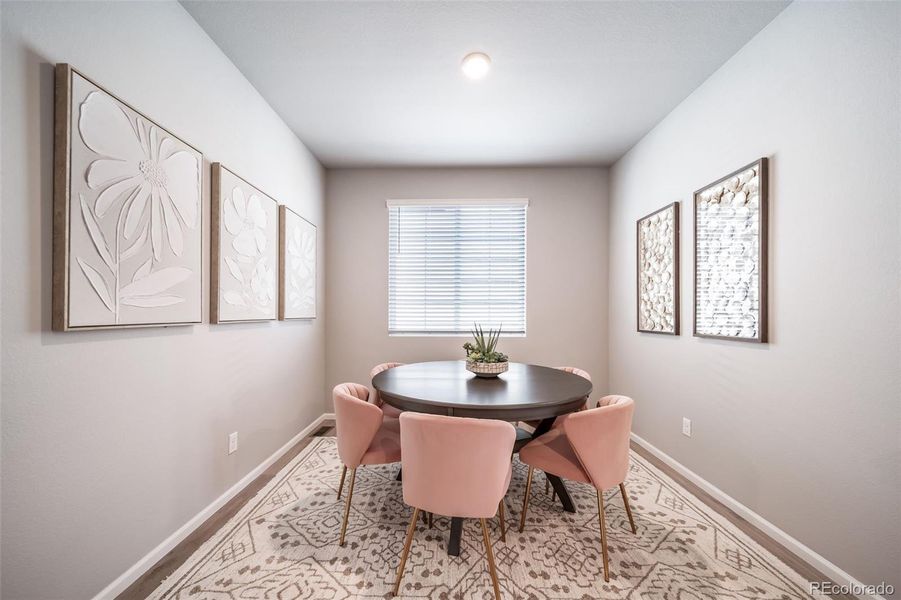 Furnished interior view inside a new home in , Aurora (Image 26).