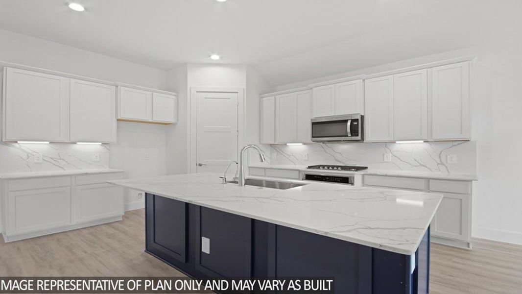 Furnished interior view inside a new home in River Ranch Estates, Dayton (Image 6).