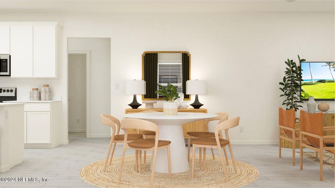 Furnished interior view inside a new home in Granary Park, Green Cove Springs (Image 6).