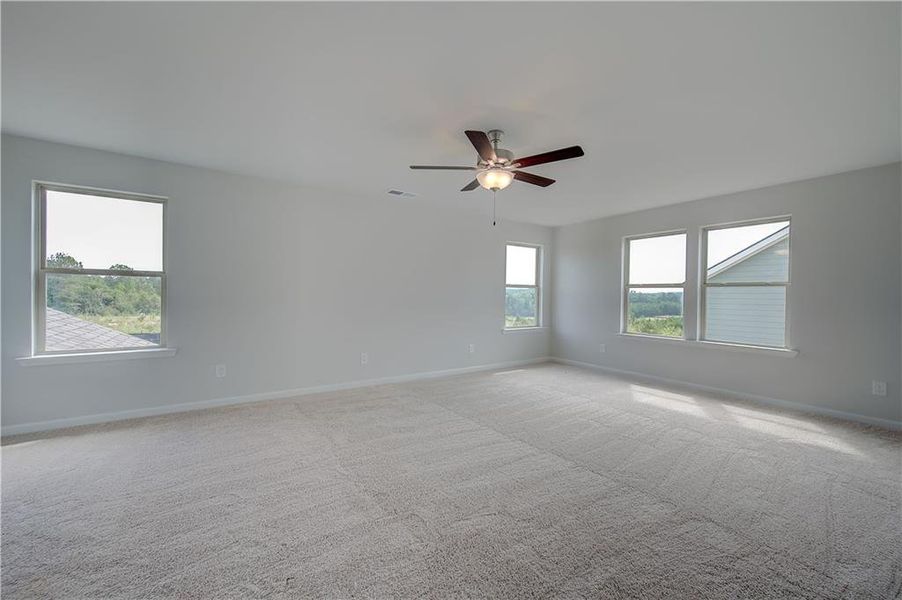 Spacious, unfurnished interior of a new home in Brighton, Locust Grove (Image 22).