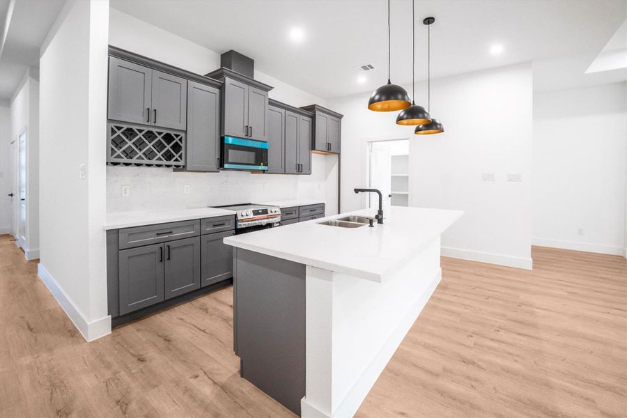 Furnished interior view inside a new home in , Montgomery (Image 10). Furnished interior view inside a new home in , Montgomery (Image 10).