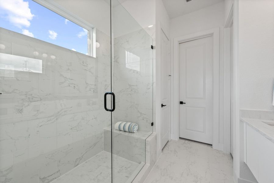 Representative furnished interior of a home built from the Plan 2 by Monarch Homes in Royal Court, Frisco (Image 25).