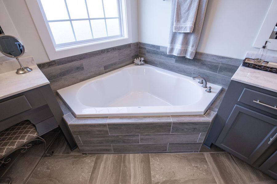 Representative furnished interior of a home built from the Helmsley by Bill Clark Homes in The Sanctuary at Sunset Beach, Sunset Beach (Image 91). Representative furnished interior of a home built from the Helmsley by Bill Clark Homes in The Sanctuary at Sunset Beach, Sunset Beach (Image 91).