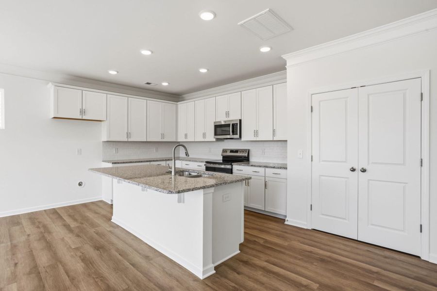 Furnished interior view inside a new home in Harrington, Greenville (Image 8).