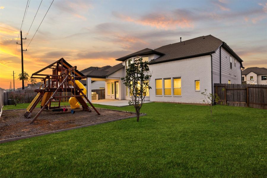 Exterior details and patio area of a home in , Richmond (Image 29). Exterior details and patio area of a home in , Richmond (Image 29).