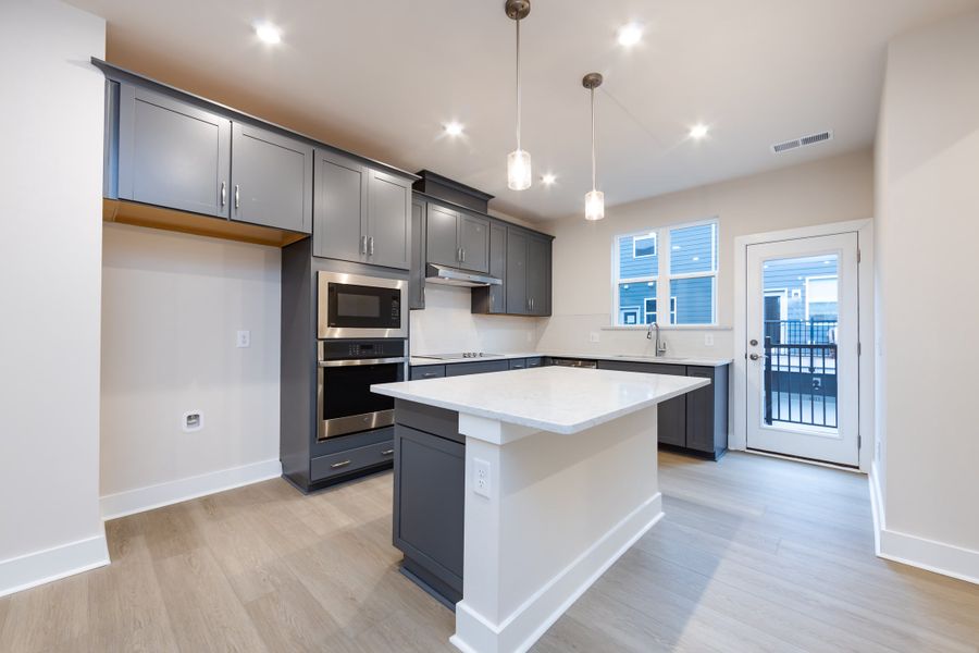 Furnished interior view inside a new home in Context at Oakhurst, Charlotte (Image 6).
