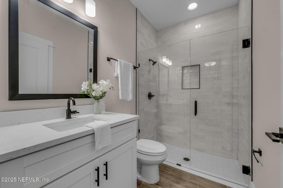 Furnished interior view inside a new home in , Jacksonville (Image 15).