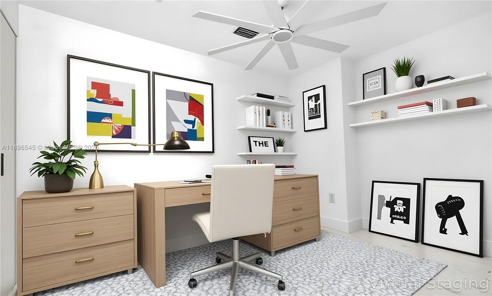 Furnished interior view inside a new home in , Miami (Image 6). Furnished interior view inside a new home in , Miami (Image 6).