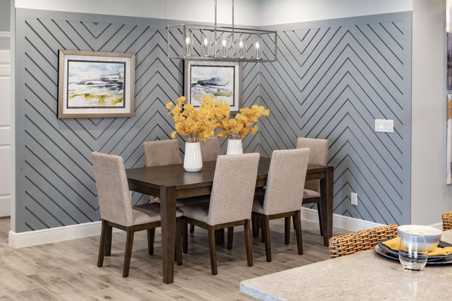 Dining Room - Miles at Brack Ranch in St. Cloud, FL by Landsea Homes