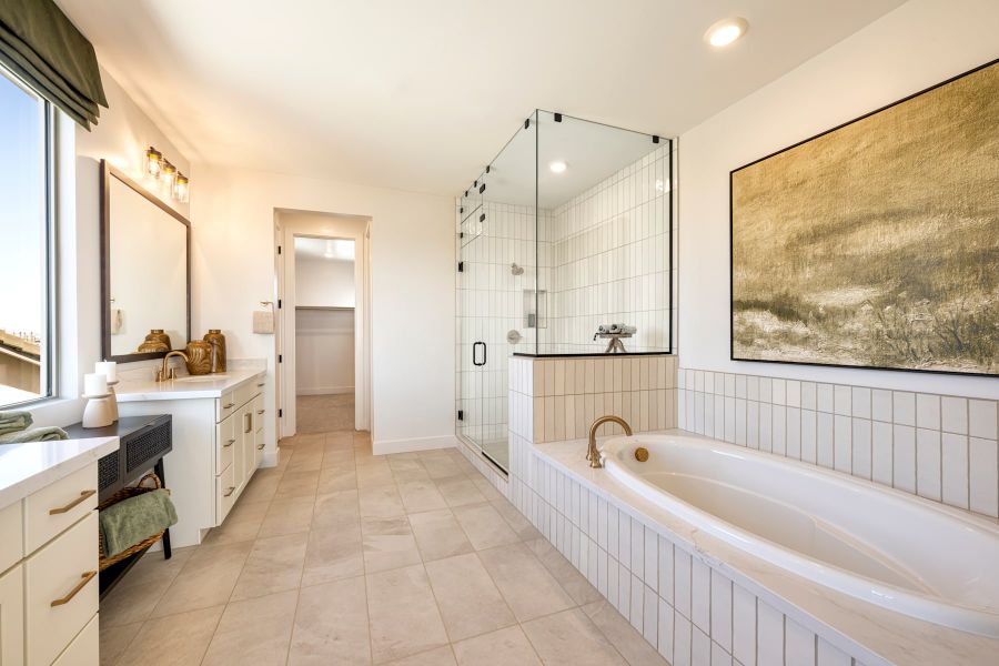 Representative furnished interior of a home built from the Ventana Plan 4507 by Tri Pointe Homes in Soleo, San Tan Valley (Image 19).