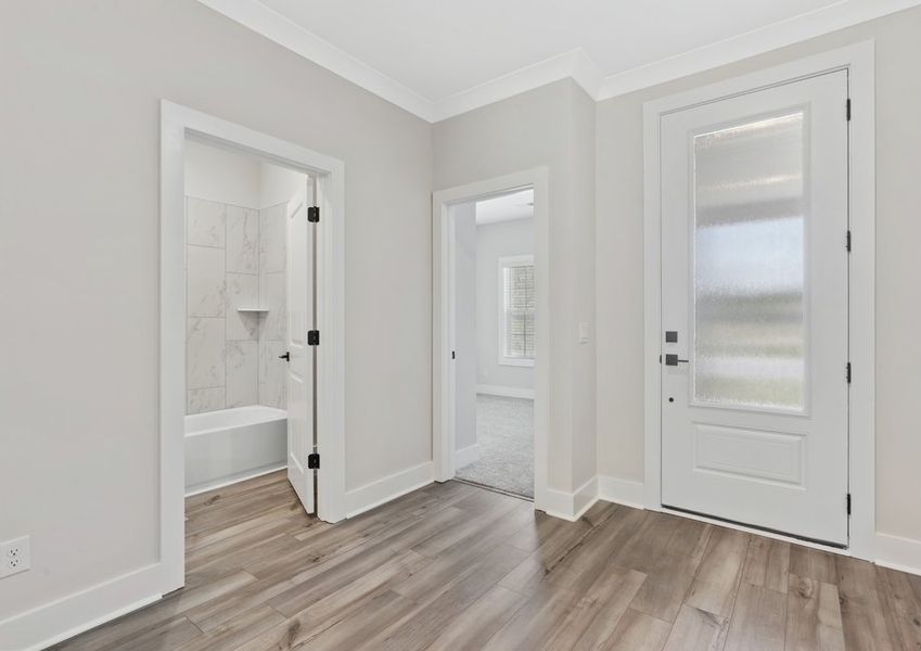 Foyer off the front door