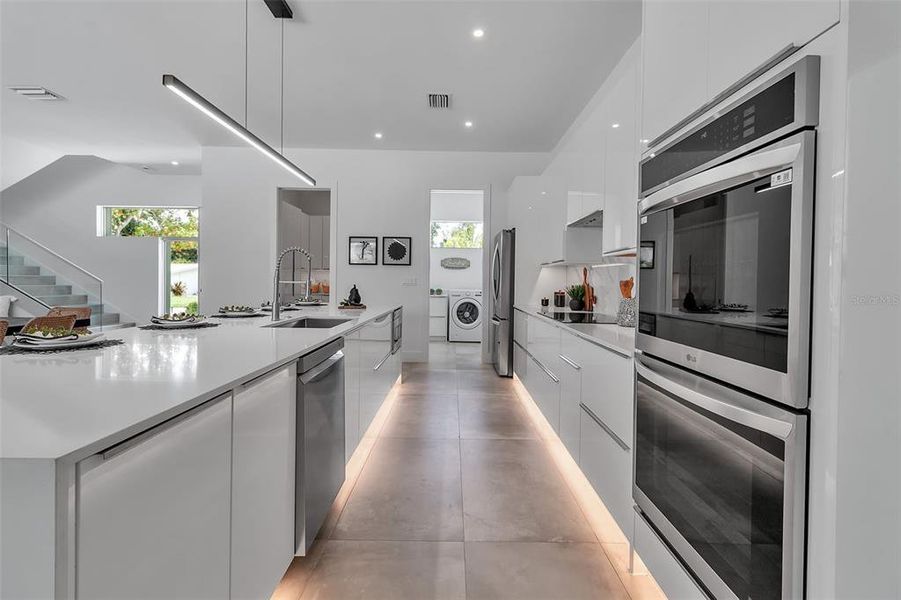 Furnished interior view inside a new home in , Sarasota (Image 12).