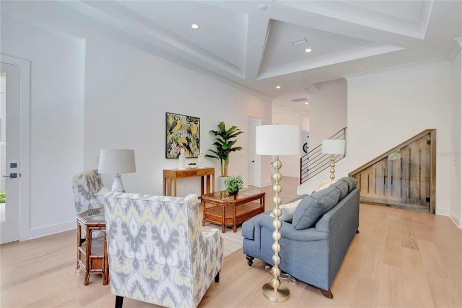 Furnished interior view inside a new home in , Tampa (Image 12).