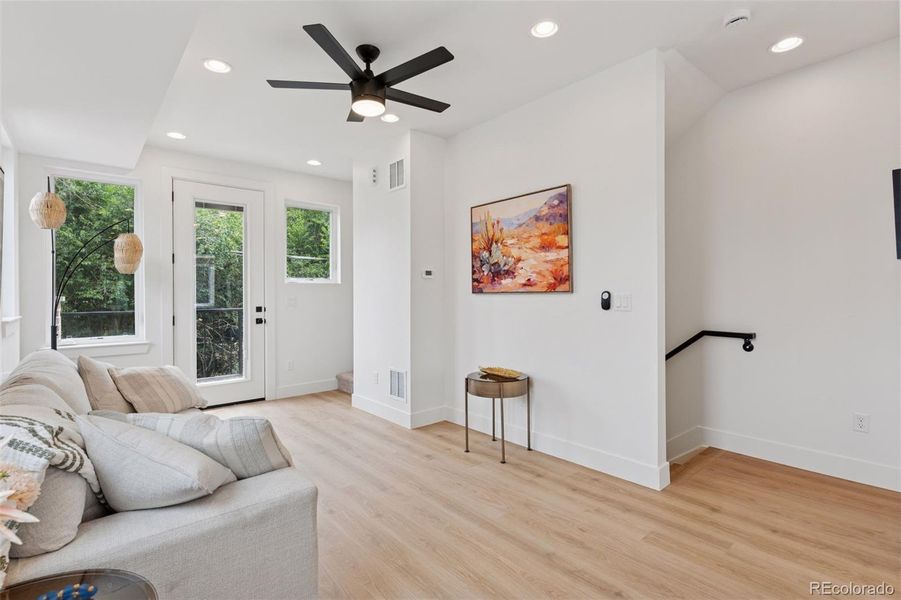 Furnished interior view inside a new home in , Denver (Image 4).
