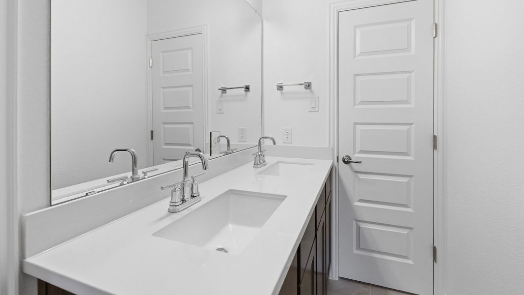 Furnished interior view inside a new home in Anthem, Kyle (Image 16).