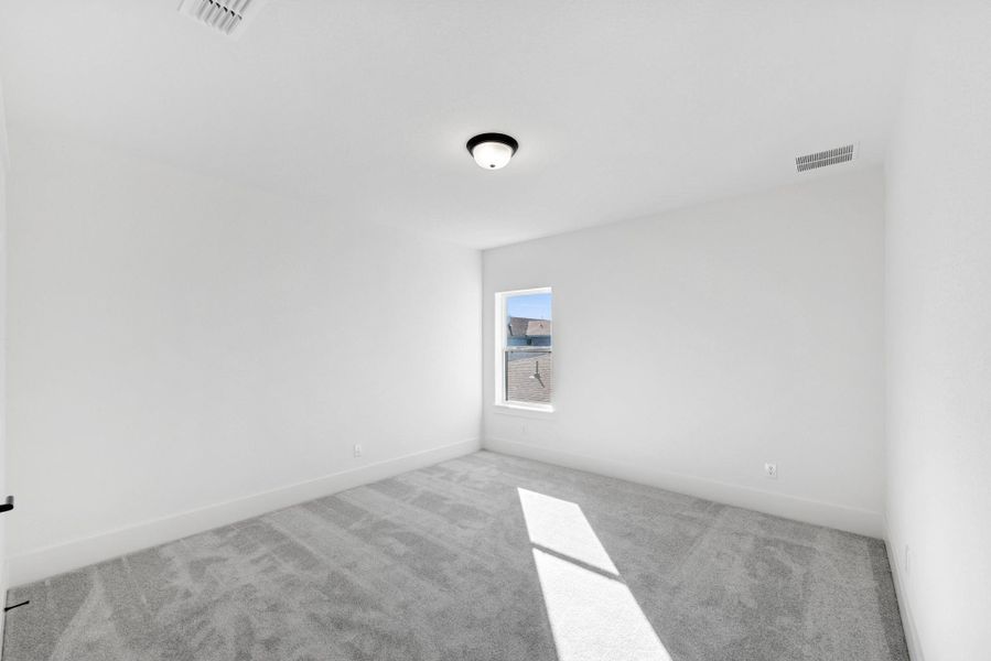 Spacious, unfurnished interior of a new home in Easthaven at Bridgeland Central - Horizon Collection, Cypress (Image 33).