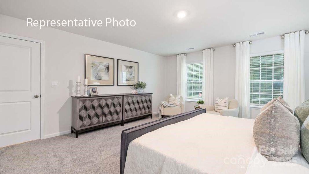 Furnished interior view inside a new home in Cramer Estates, Gastonia (Image 10).