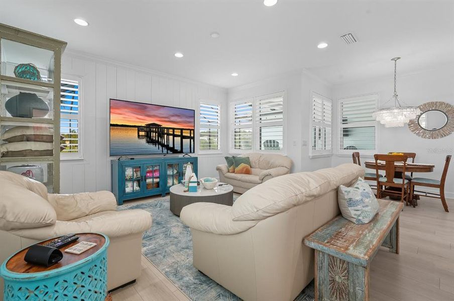 Furnished interior view inside a new home in , Daytona Beach (Image 25).