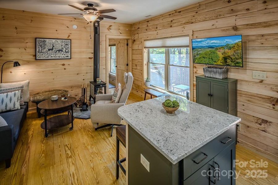 Furnished interior view inside a new home in , Beech Mountain (Image 9). Furnished interior view inside a new home in , Beech Mountain (Image 9).