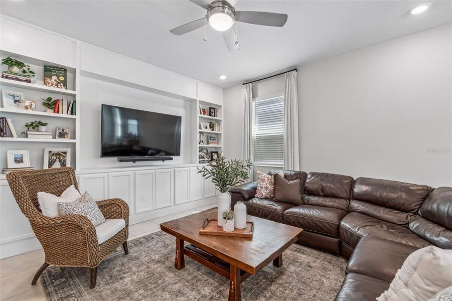 Furnished interior view inside a new home in Riverstone, Land O' Lakes (Image 17). Furnished interior view inside a new home in Riverstone, Land O' Lakes (Image 17).