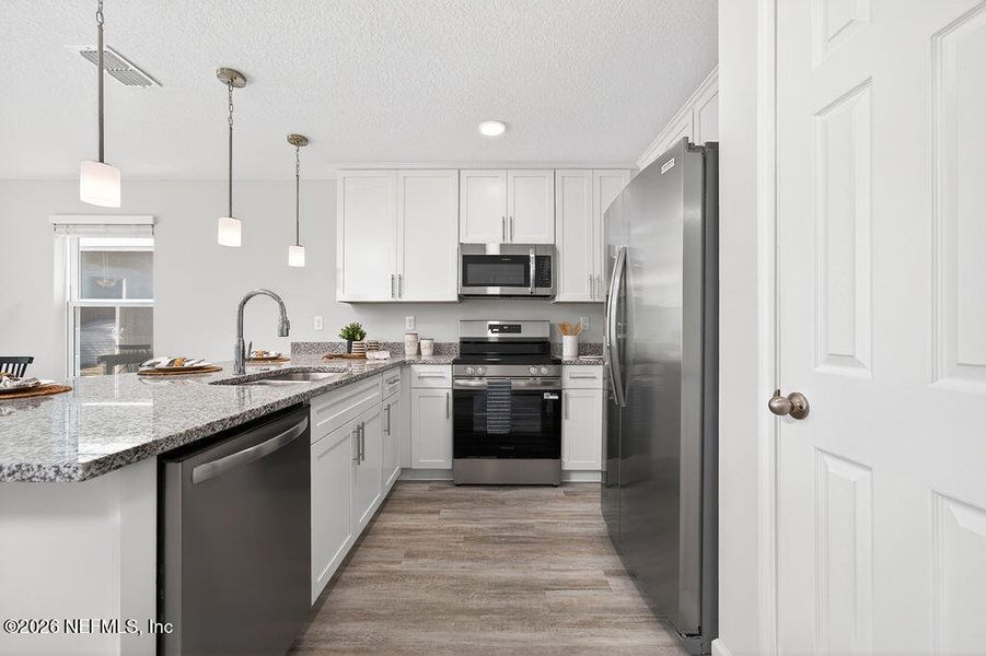 Furnished interior view inside a new home in , Jacksonville (Image 5).