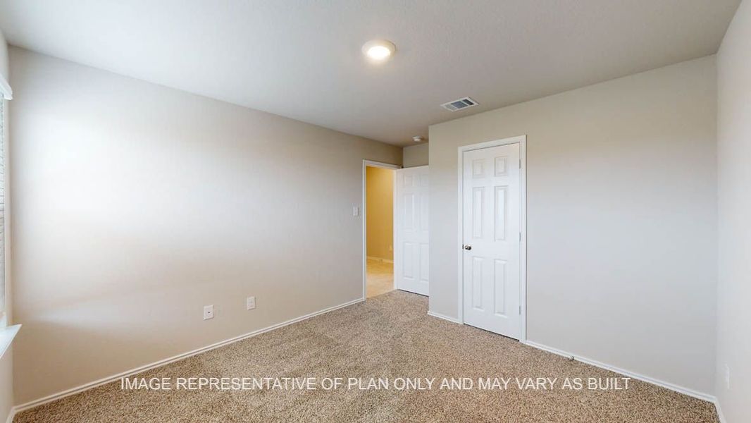 Representative unfurnished interior of a home built from the Texas Cali by D.R. Horton in Victory Ranch, Killeen (Image 11).