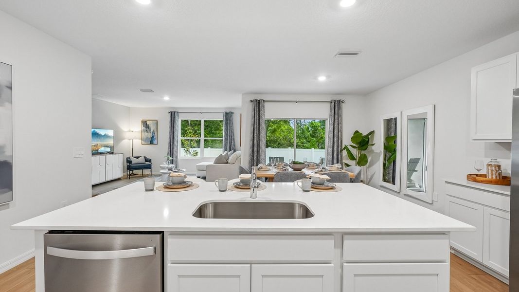 Furnished interior view inside a new home in Brookside, Ruskin (Image 13).