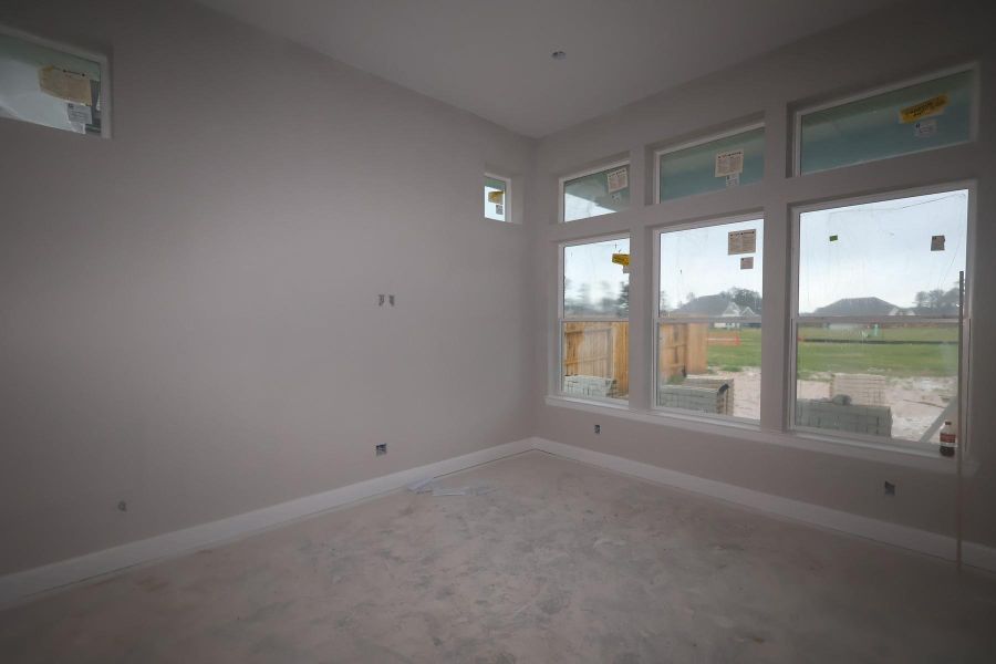 In-progress construction of a new home in ARTAVIA 45' Homesites, Conroe, TX (Image 11).