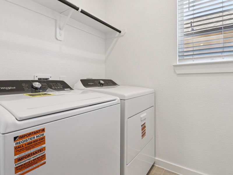 Close-up of interior finishes inside a home in Sanford Farms - Traditional Series, Waller (Image 11).