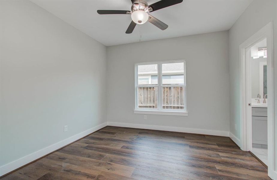 Plenty of natural lighting in the bedrooms