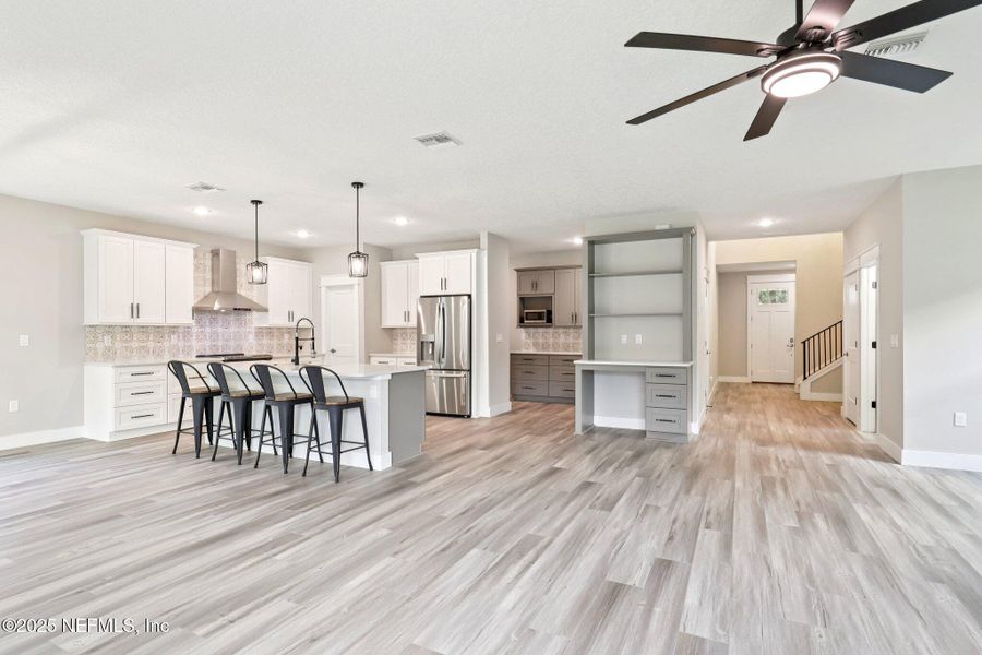 Furnished interior view inside a new home in , Orange Park (Image 13). Furnished interior view inside a new home in , Orange Park (Image 13).