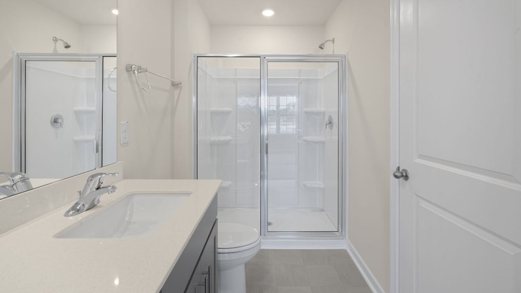 Furnished interior view inside a new home in Powell, Angier (Image 9).