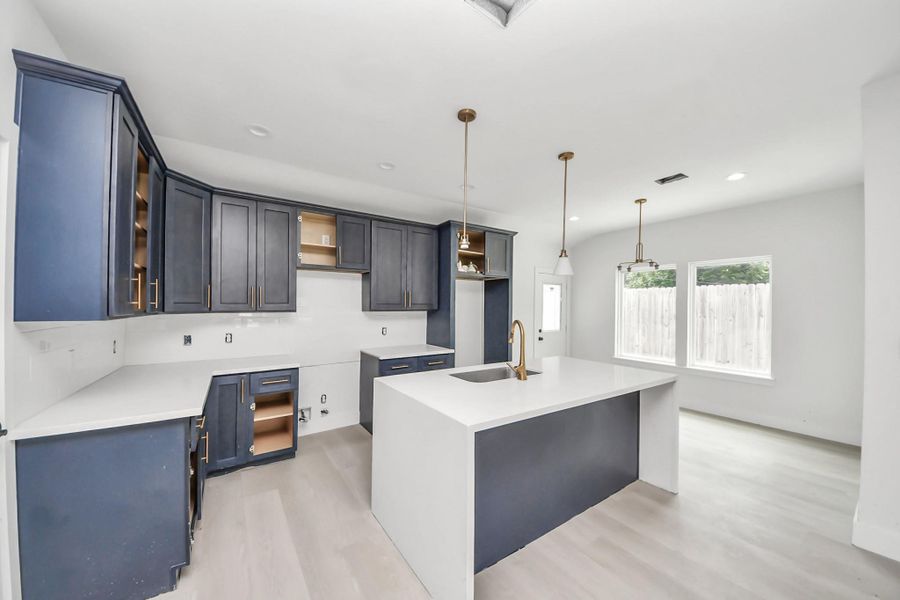 Furnished interior view inside a new home in , Houston (Image 7).