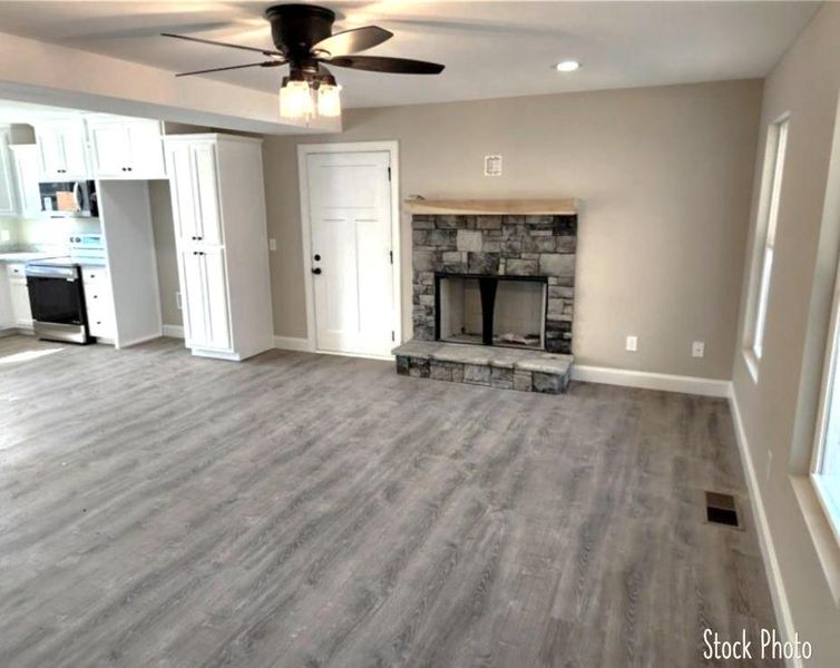 Spacious, unfurnished interior of a new home in , Dahlonega (Image 11). Spacious, unfurnished interior of a new home in , Dahlonega (Image 11).