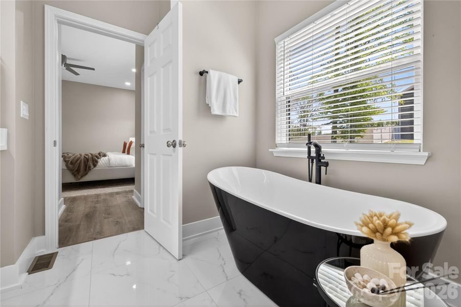 Furnished interior view inside a new home in , Bessemer City (Image 29).
