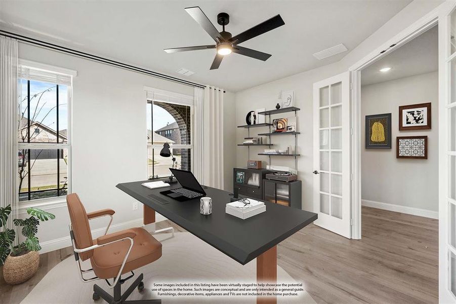 Furnished interior view inside a new home in Eagle Glen 50, Alvarado (Image 6). Furnished interior view inside a new home in Eagle Glen 50, Alvarado (Image 6).