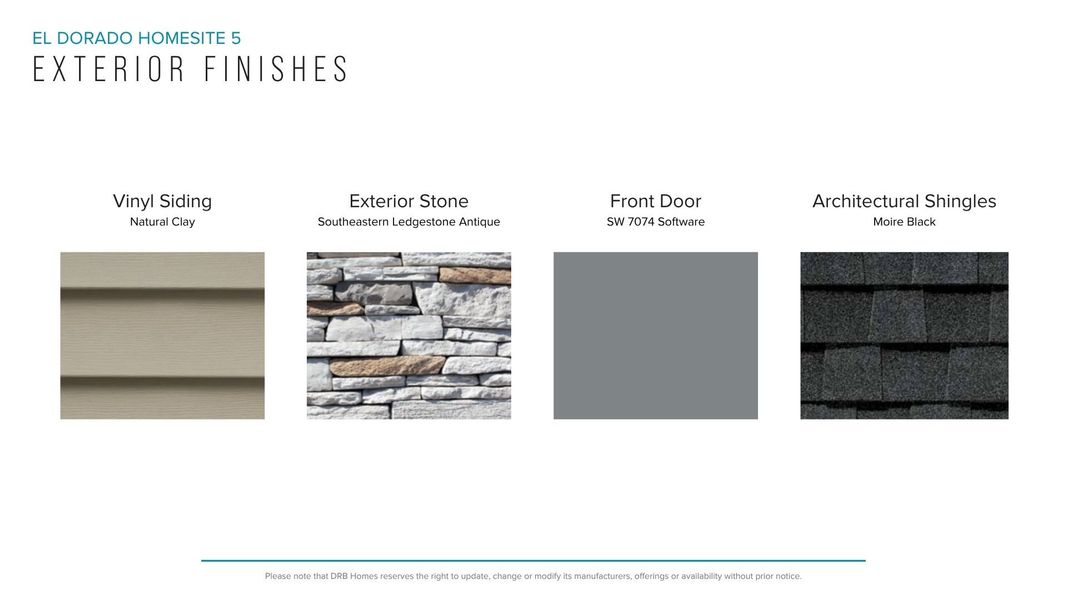 Sample of building materials used in homes in El Dorado, Spartanburg (Image 31). Sample of building materials used in homes in El Dorado, Spartanburg (Image 31).